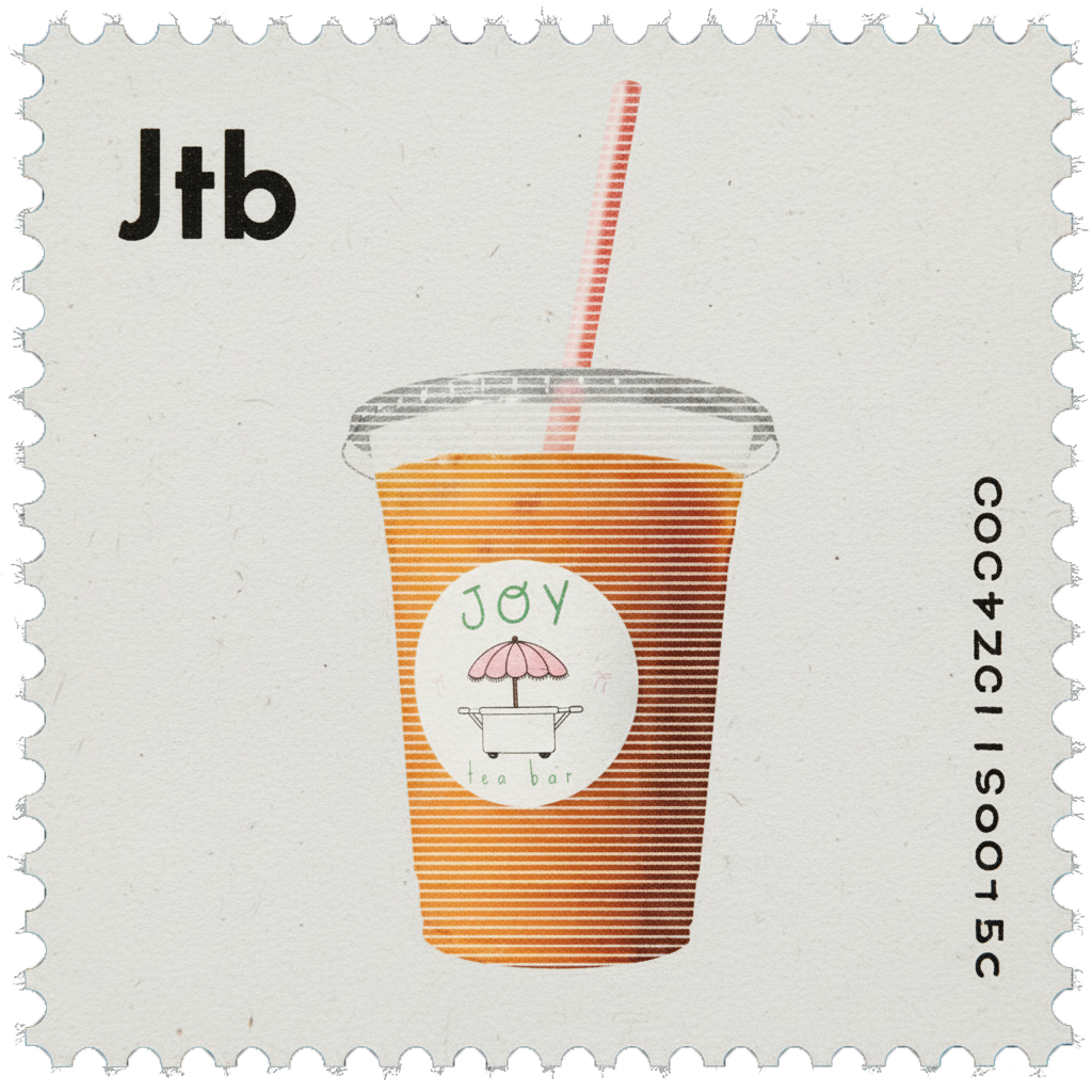 Tea stamp icon